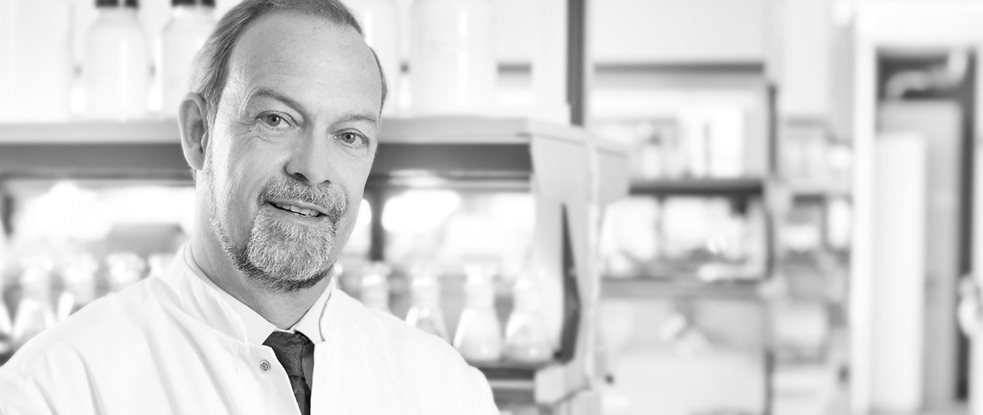 Znanstvenik v laboratoriju