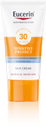 Eucerin Sun krema za zaščito obraza pred soncem ZF 30