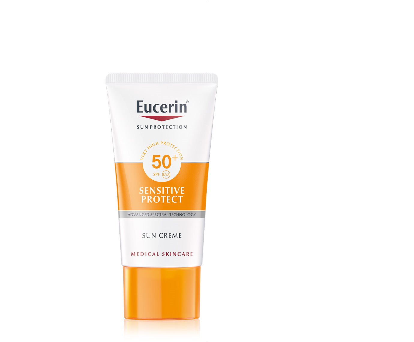 Eucerin Sun krema za zaščito obraza pred soncem ZF 50+