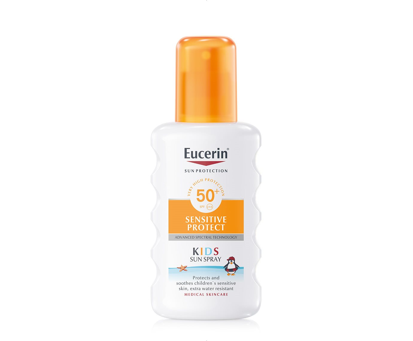 Eucerin Sun sprej za zaščito otroške kože pred soncem ZF 50+