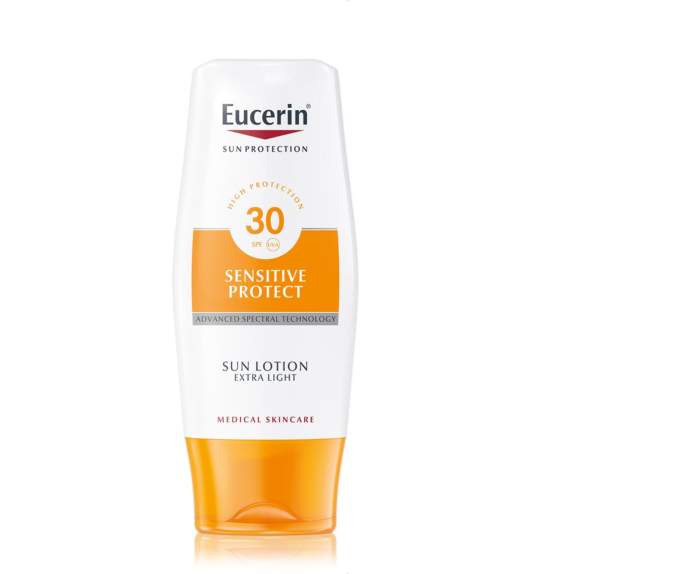 Eucerin Sun ekstra lahek losjon za zaščito pred soncem ZF 30