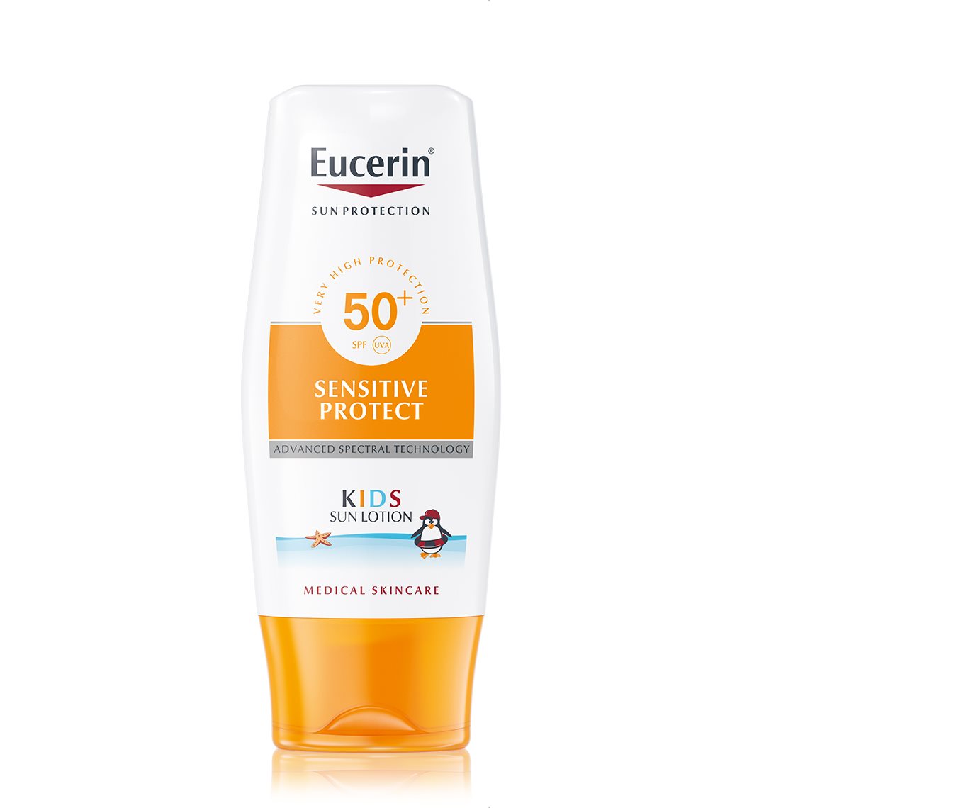 Eucerin Sun losjon za zaščito otroške kože pred soncem ZF 50+